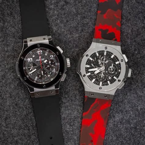 hublot big bang 17mm structured rubber band|Hublot 44mm strap.